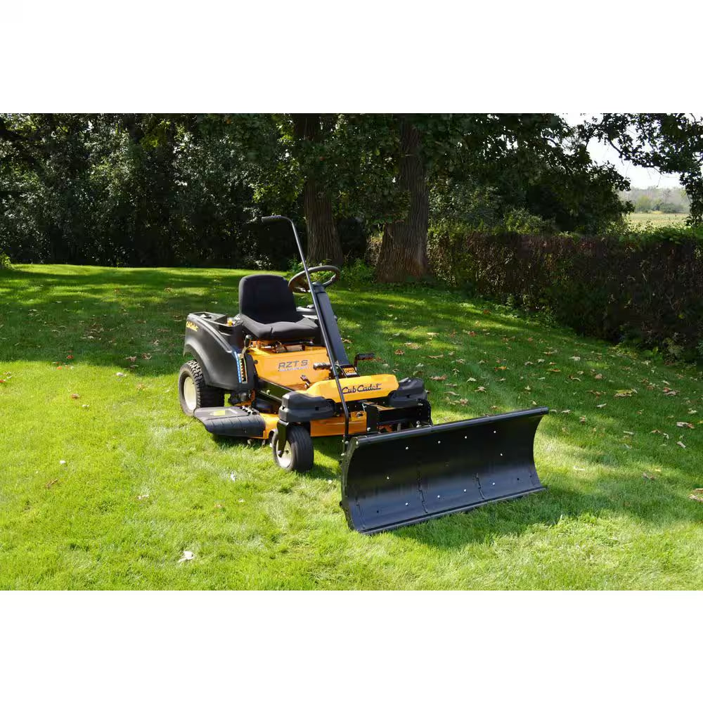 49 In. X 19.5 In. Plow for Cub Cadet Z-Turn with Steering Wheel
