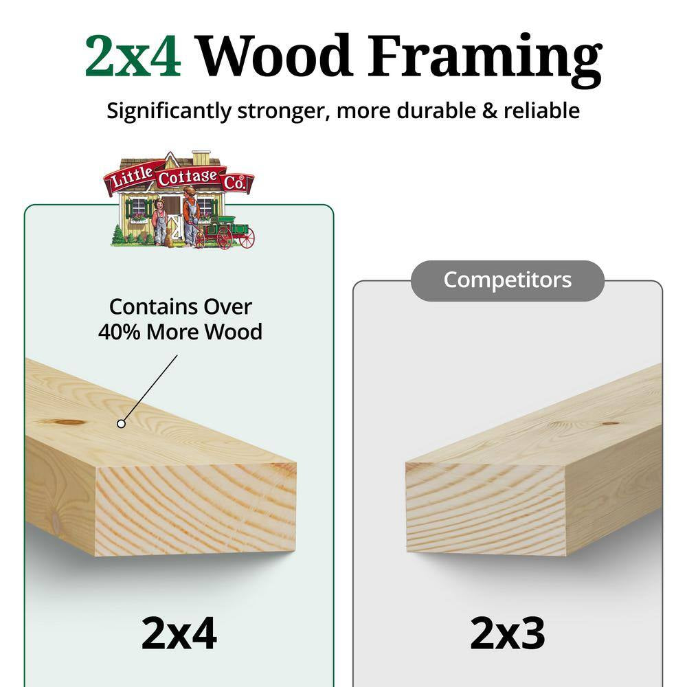 Value Gable 10 Ft. X 20 Ft. Outdoor Wood Storage Shed with Side Entry Do-It-Yourself Kit (200 Sq. Ft. )