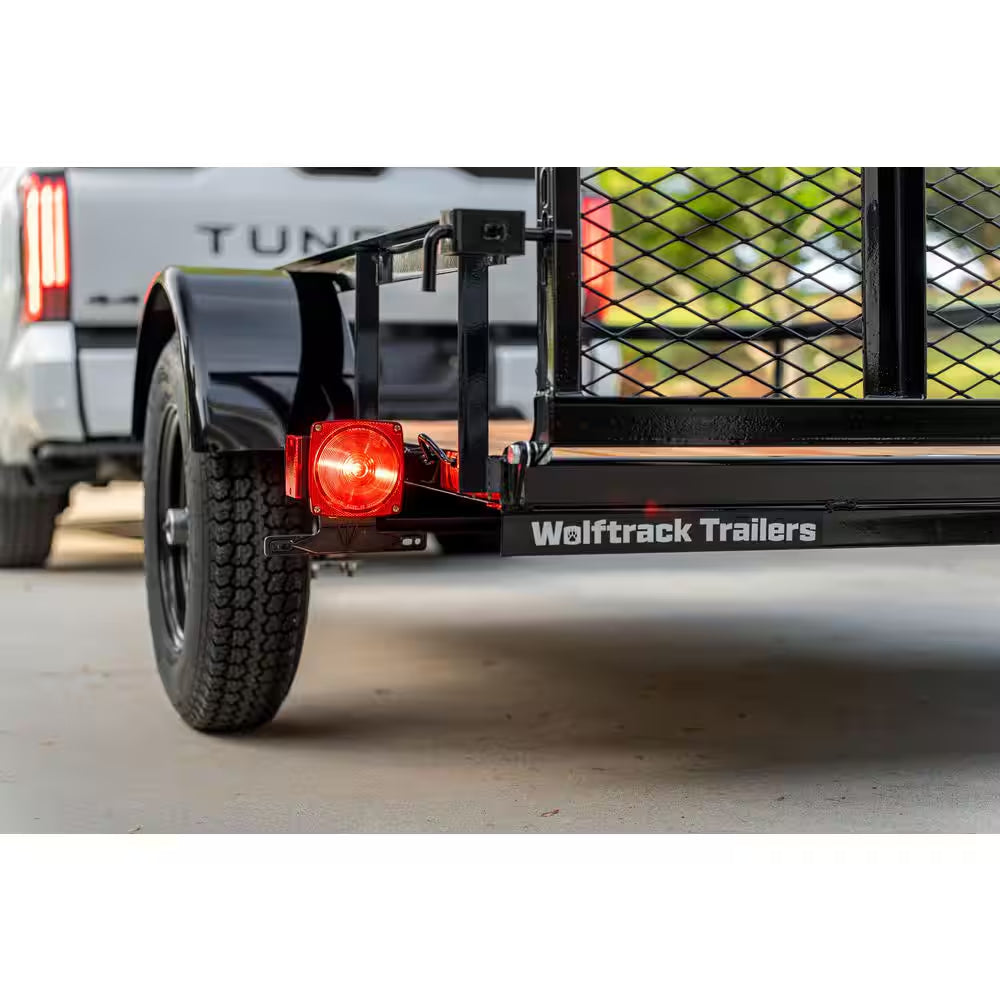 5 Ft. X 8 Ft. Utility Trailer, Wood Floor, 1450 Lb. Payload Capacity