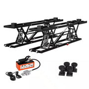 7000LBS Portable Car Lift, Air-Hydraulic Vehicle Lift with 26.8" Max Height, 11.5" Extension Plates, for Sedan, SUV