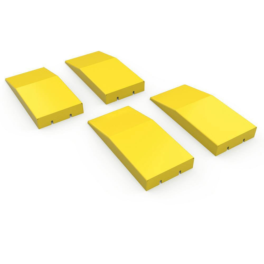 Extended Ramp Kit for MDS Series Mid-Rise Scissor Car Lifts with 6000 Lb. Capacity, (Set of 4)