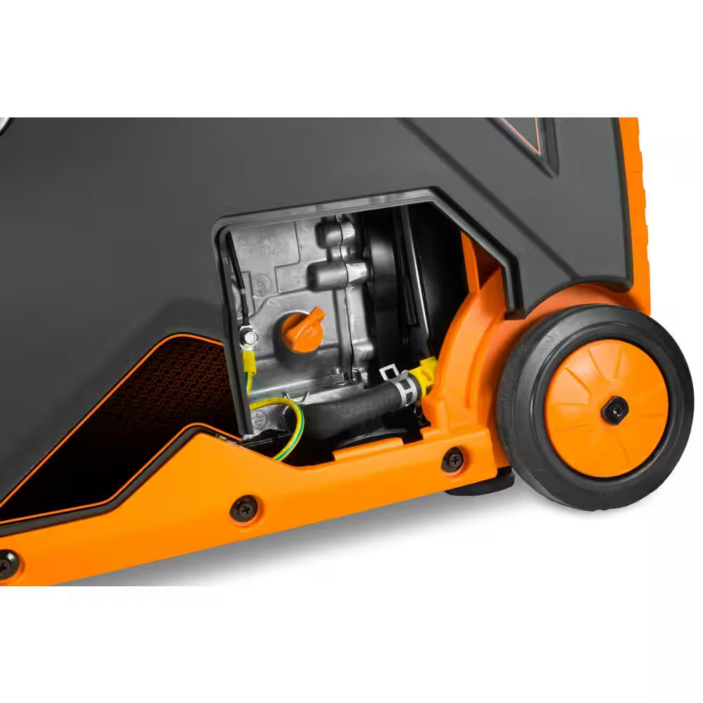Super Quiet 4500/3500-Watt Remote Electric Start Gas-Powered Dual Fuel Rv-Ready Portable Inverter Generator, CO Watchdog