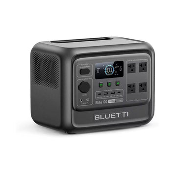 1800W LFP Battery Generator,1024Wh Portable Power Station, Push-Button Start Solar Generator for Home Backup,Rvs,Camping