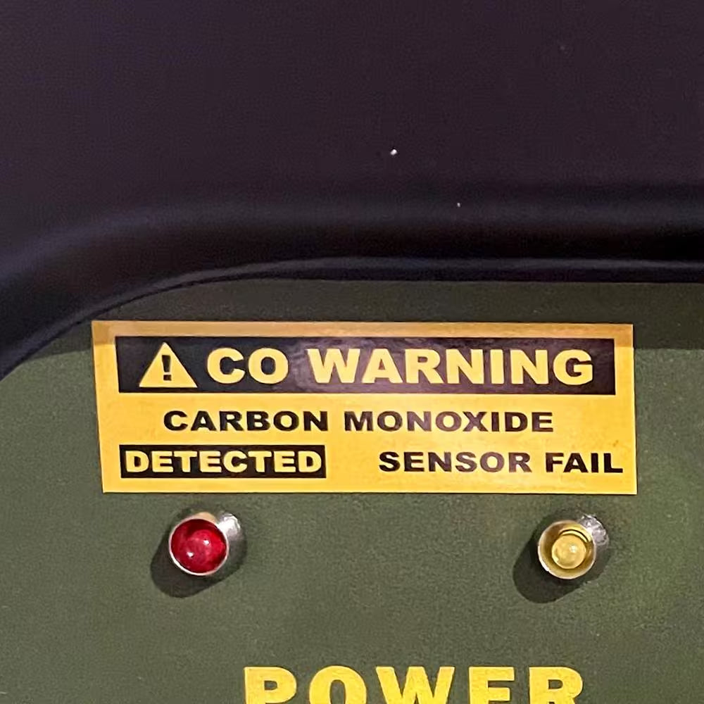 4,000-Watt/3,500-Watt Recoil Start Gasoline Powered Portable Generator with RV Outlet, CO Detector and Auto-Shutoff