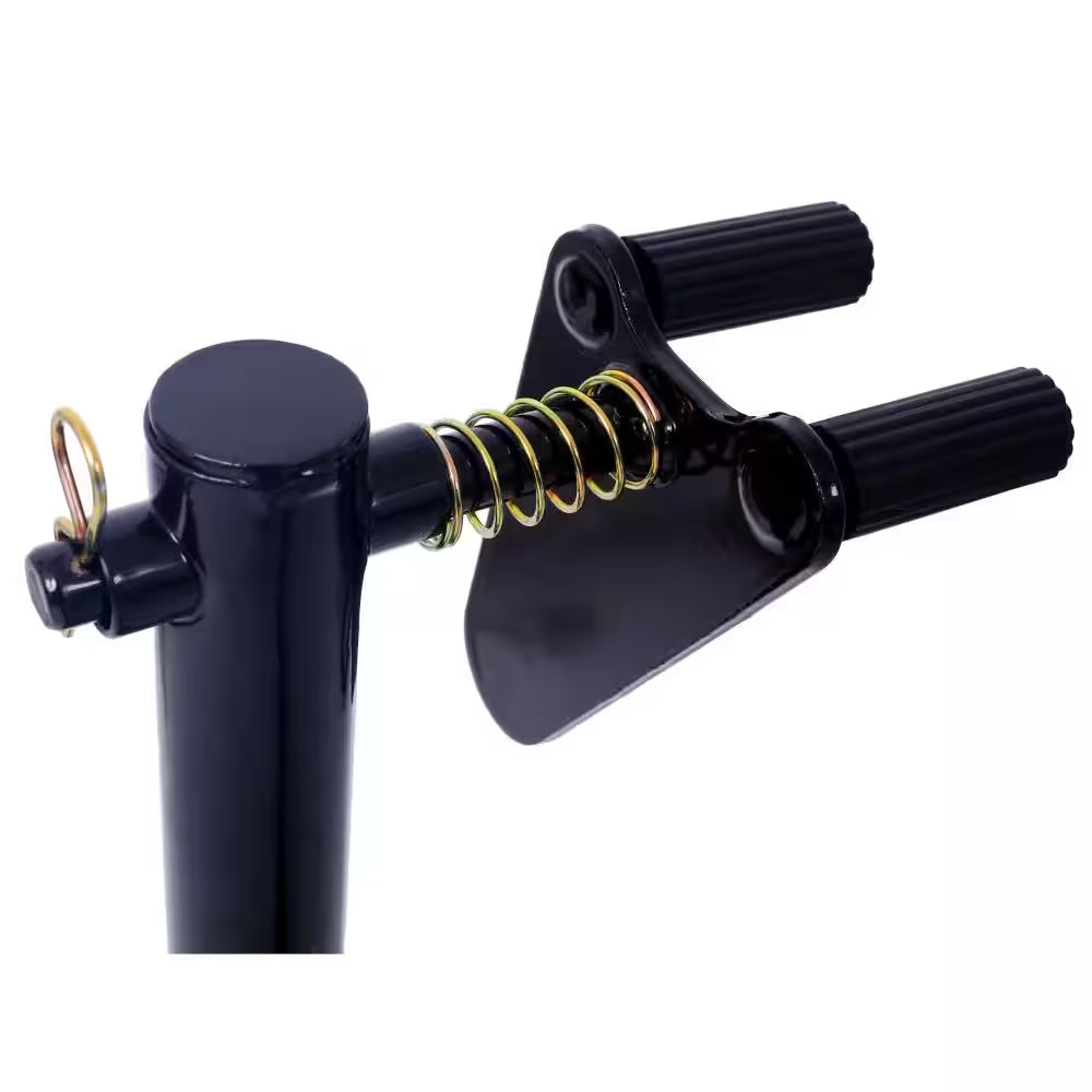 1000 Lbs Black Motorcycle Front & Rear Wheel Lift Stand, Adjustable Paddock Stands for Sport Bike Maintenance
