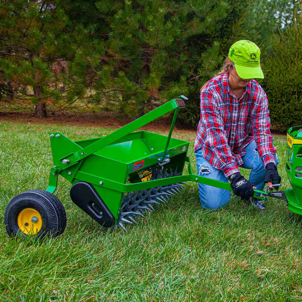 40 In. Tow-Behind Combination Aerator-Spreader