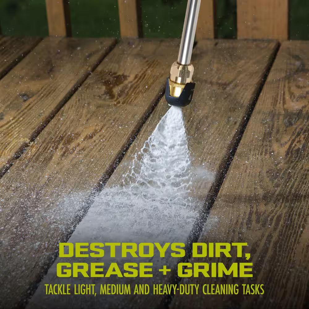 2030 MAX PSI (PWMA Certified) 1.2 GPM 13 Amp Cold Water Corded Electric Pressure Washer