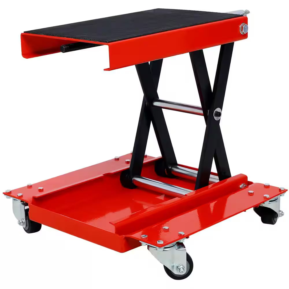 1100 Lb. Capacity Motorcycle Jack with Extra-Wide Top Platform