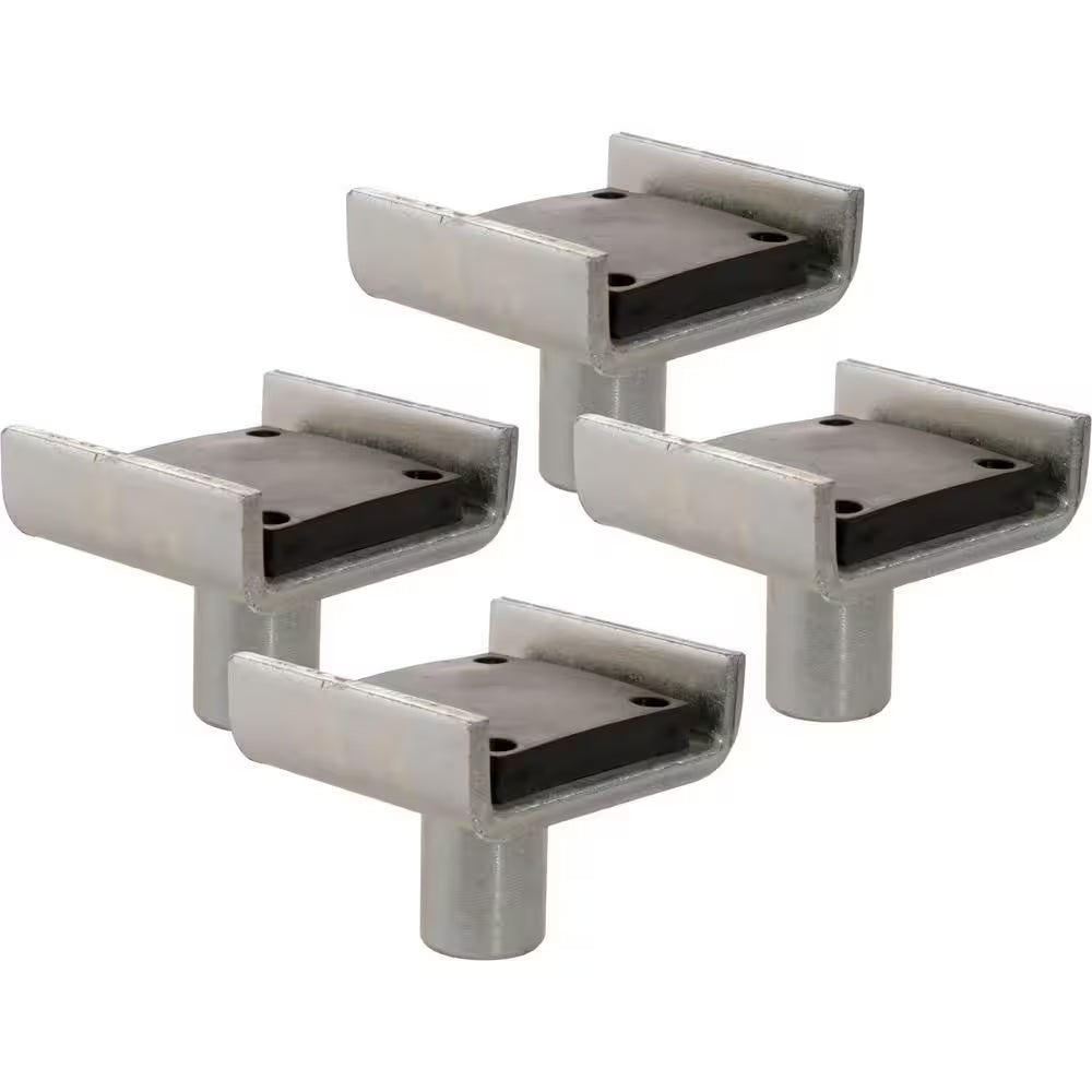Frame Cradle Pad for 2 Post Car Lifts with up to 10000 Lb. Capacity, 35Mm Pin, Set of 4