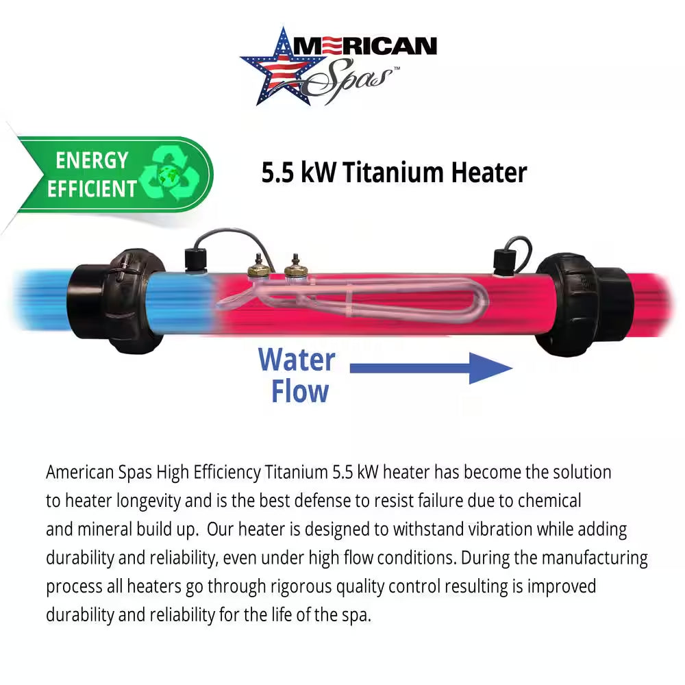 7-Person 45-Jet Premium Acrylic Bench Spa Standard Hot Tub with Ozonator and Bluetooth Sound System