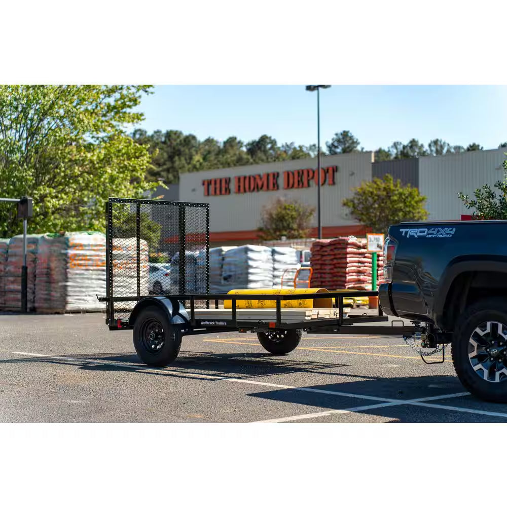 5 Ft. X 8 Ft. Utility Trailer, Mesh Floor, 1615 Lb. Payload Capacity