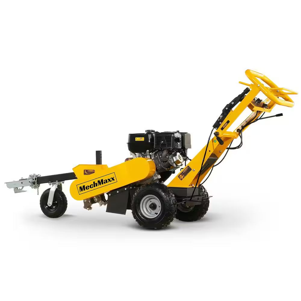 15 In. 15 HP 420 Cc Gas Powered Stump Grinder with DUCAR Engine and Electric Start