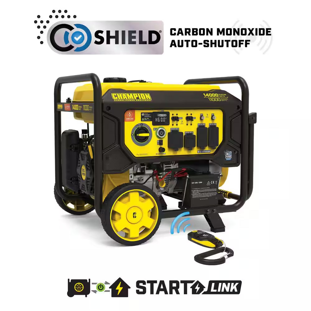 6500/5250-Watt Remote Start Gas, Propane, Natural Gas Tri Fuel Inverter Generator, Free 3-Year Warranty, for RV and Home