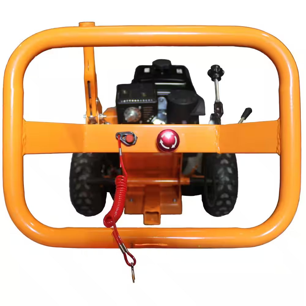 11 In. 14 HP Commercial Kohler Gas Powered Stump Grinder with Extra Set of Teeth and Precision Control Brake