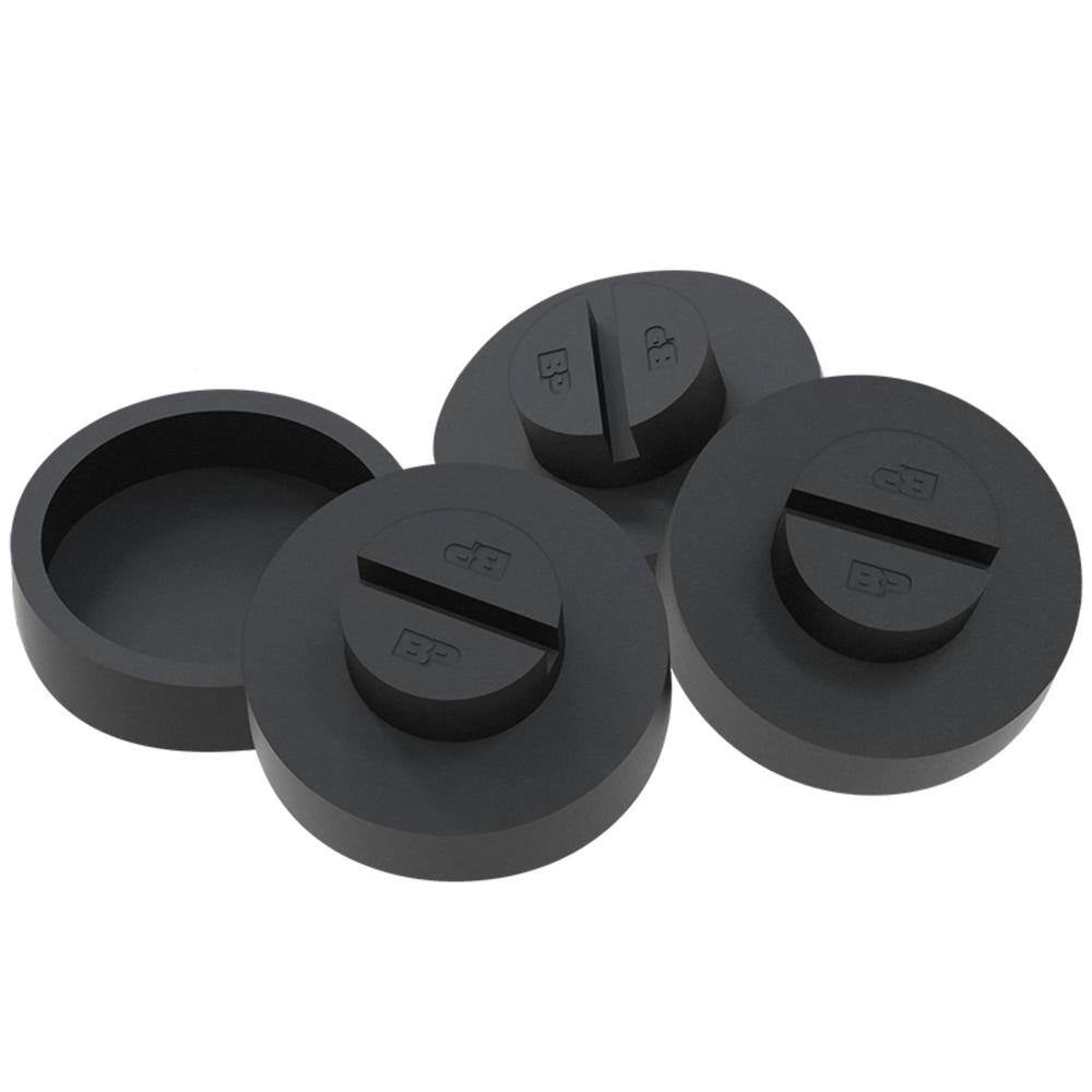 Slipover round Pinch Weld Puck for 2 Post Car Lifts with up to 10000 Lb. Capacity, Set of 4