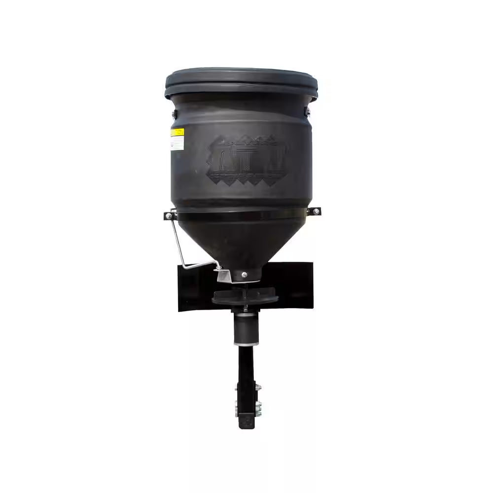 15 Gal. UTV Mounted All Purpose Broadcast Spreader for Rock Salt, Feed, Seed and Fertilizer