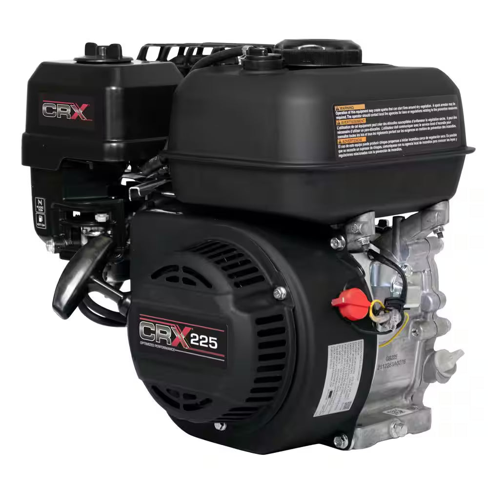 224Cc 3/4 In. Gasoline General-Purpose Horizontal Key Shaft Recoil Start Portable Engine 49-State