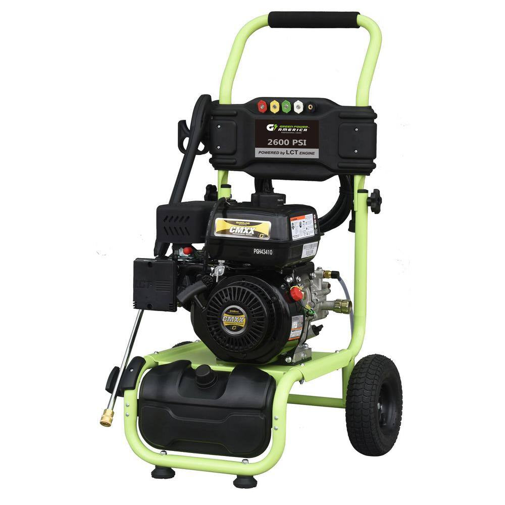 2600 Psi 2.0 GPM Cam Pump Gas Pressure Washer