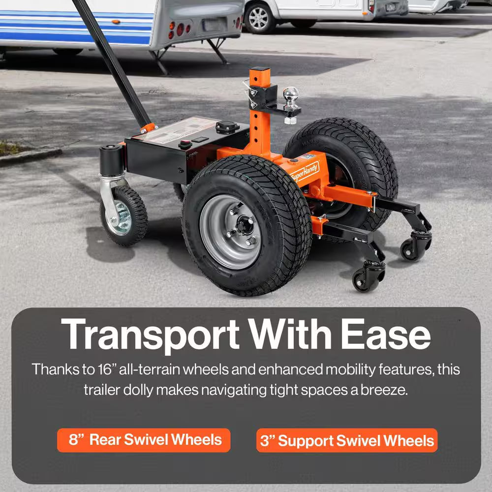 7500 Lb. Electric Trailer Dolly Universal Hitch