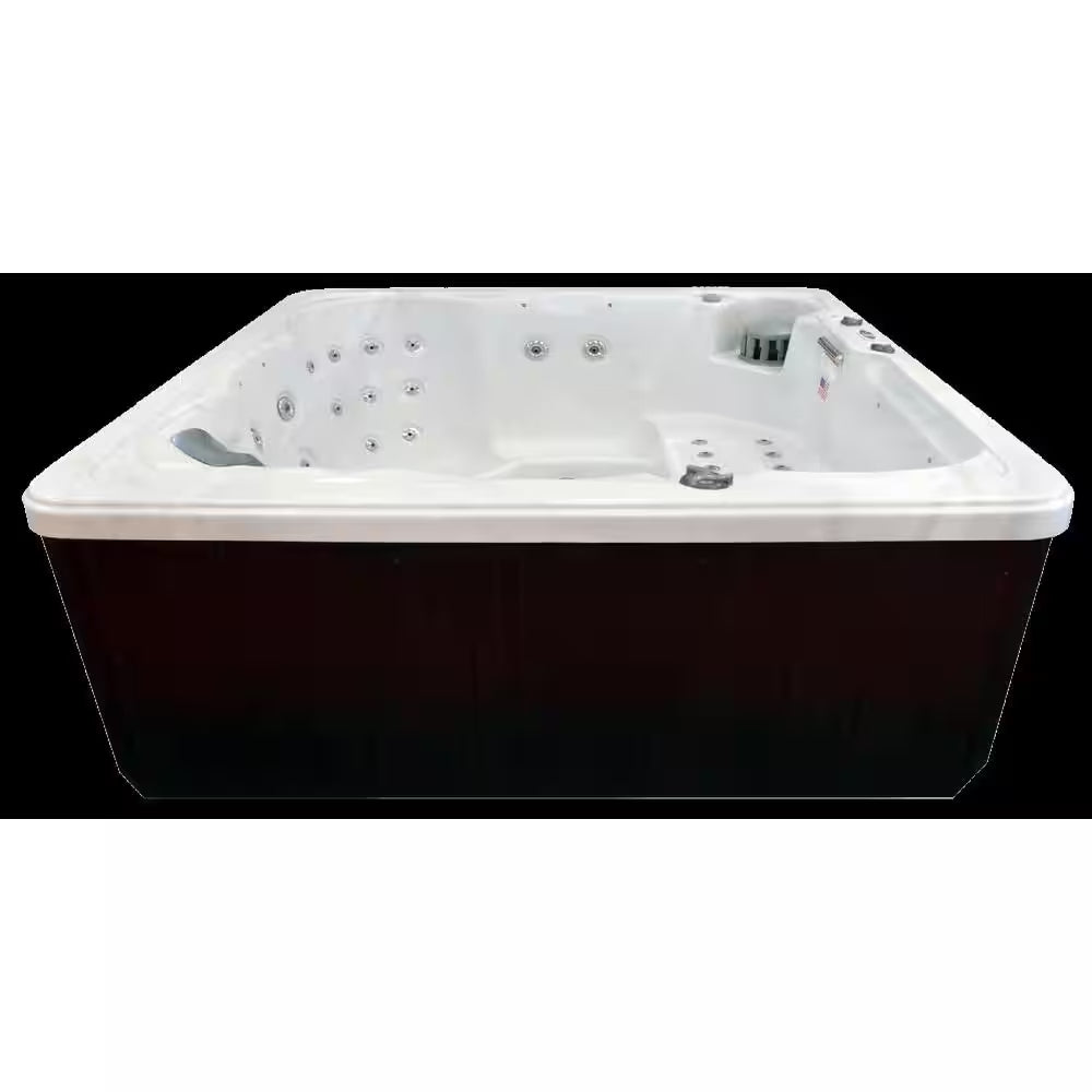 6 Person 34 Jet Spa with Stainless Jets and 110V GFCI Cord Included