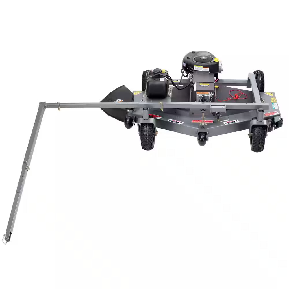 60 In. 15.5-HP 500 Cc Briggs & Stratton Electric Start Pull-Behind Finish Cut Lawn Mower