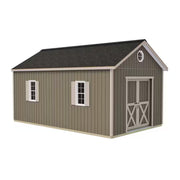 Shedquarters 12 Ft. X 20 Ft. Wood Shed Kit with Sliding Door and Tons of Space (240 Sq. Ft.)