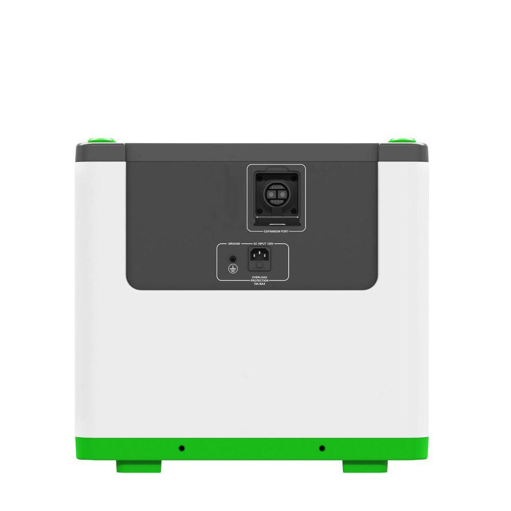 3600W Output/7200W Peak Push-Button Start 6144Wh Solar Generator Kit, with 4-Piece 440W Solar Panels and Transfer Kit