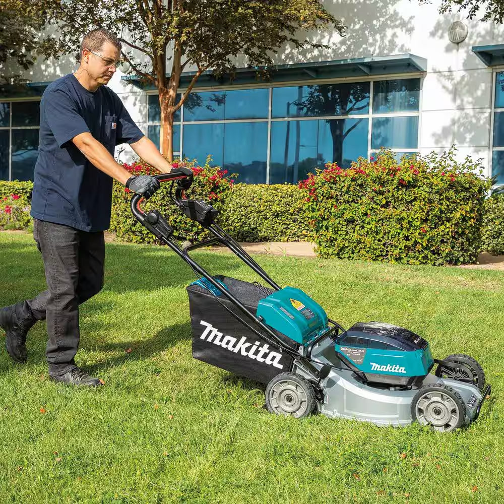 21 In. 18V X2 (36V) LXT Lithium-Ion Brushless Cordless Walk behind Self-Propelled Lawn Mower Kit (5.0Ah)
