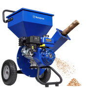 3 In. Dia 212Cc 3-In-1 Gas Powered Wood Chipper Shredder Mulcher