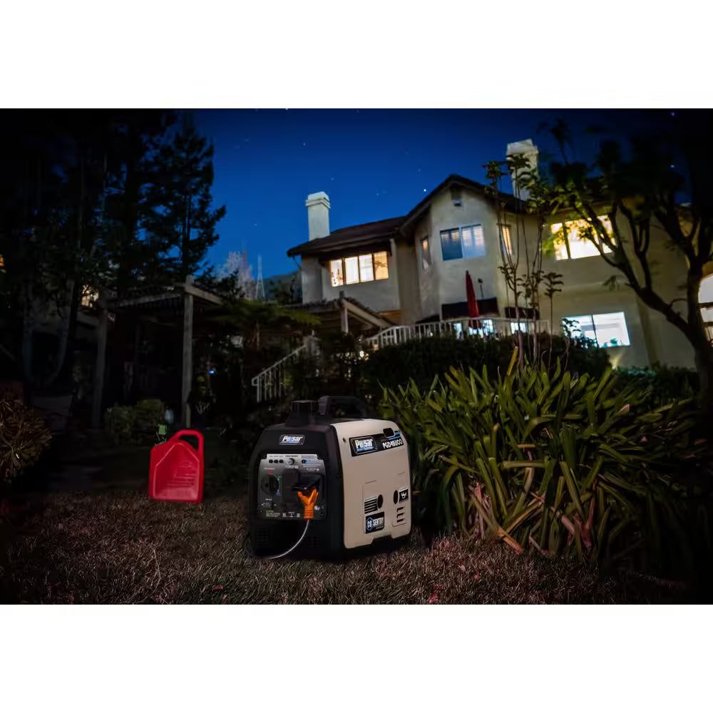 4,000-Watt Super Quiet Gasoline Powered Inverter Generator with Recoil Start and CO Alert