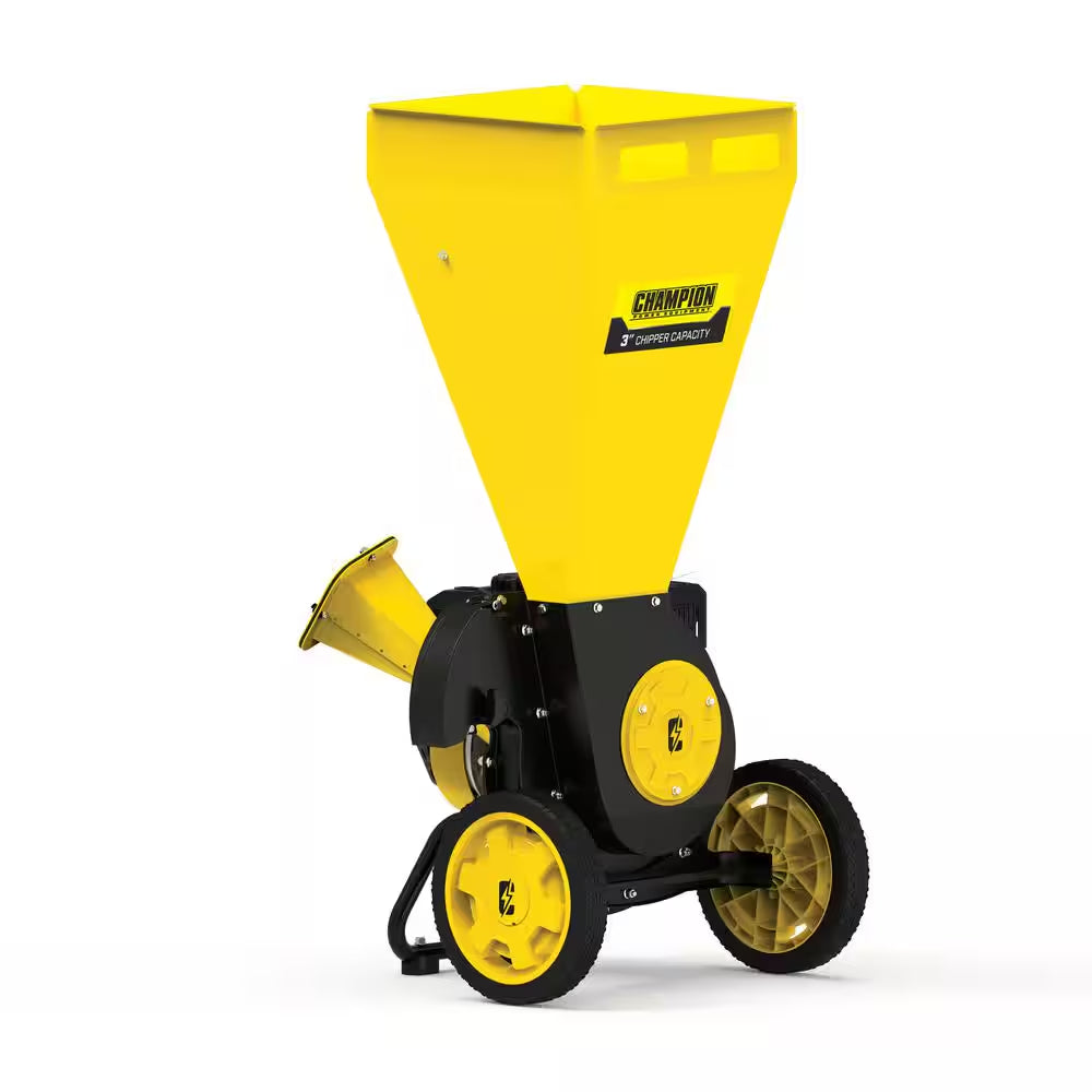 3 In. Dia 224 Cc 2-In-1 Upright Gas Powered Wood Chipper Shredder