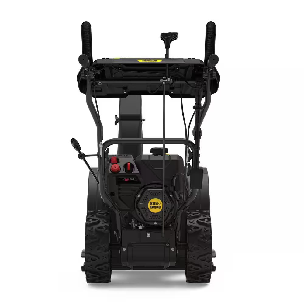 24 In. 209Cc Electric Start 2-Stage Self-Propelled Gas Snow Blower with EZ Turn, LED Headlight and Chute Control