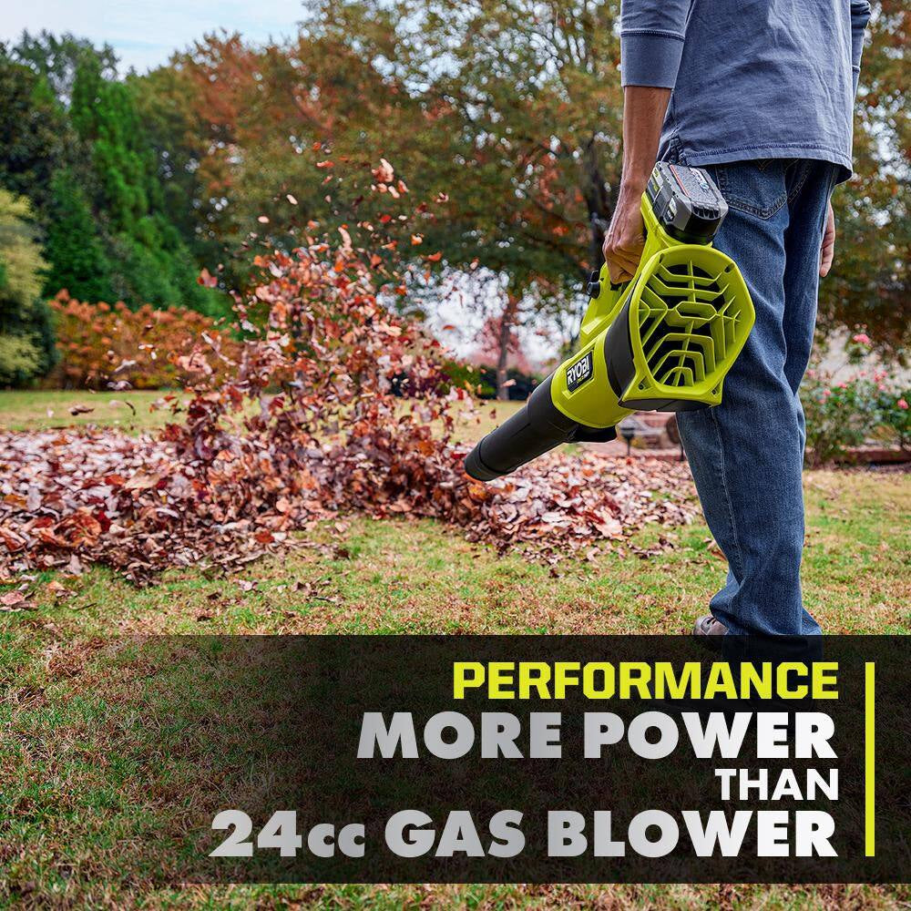 ONE+ HP 18V Brushless Cordless Attachment Capable 15" Trimmer and Blower Combo Kit W/ Pruner, 4.0 Ah Battery & Charger