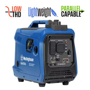 1,500-Watt Gas Powered Portable Inverter Generator with Recoil Start and Quiet Technology