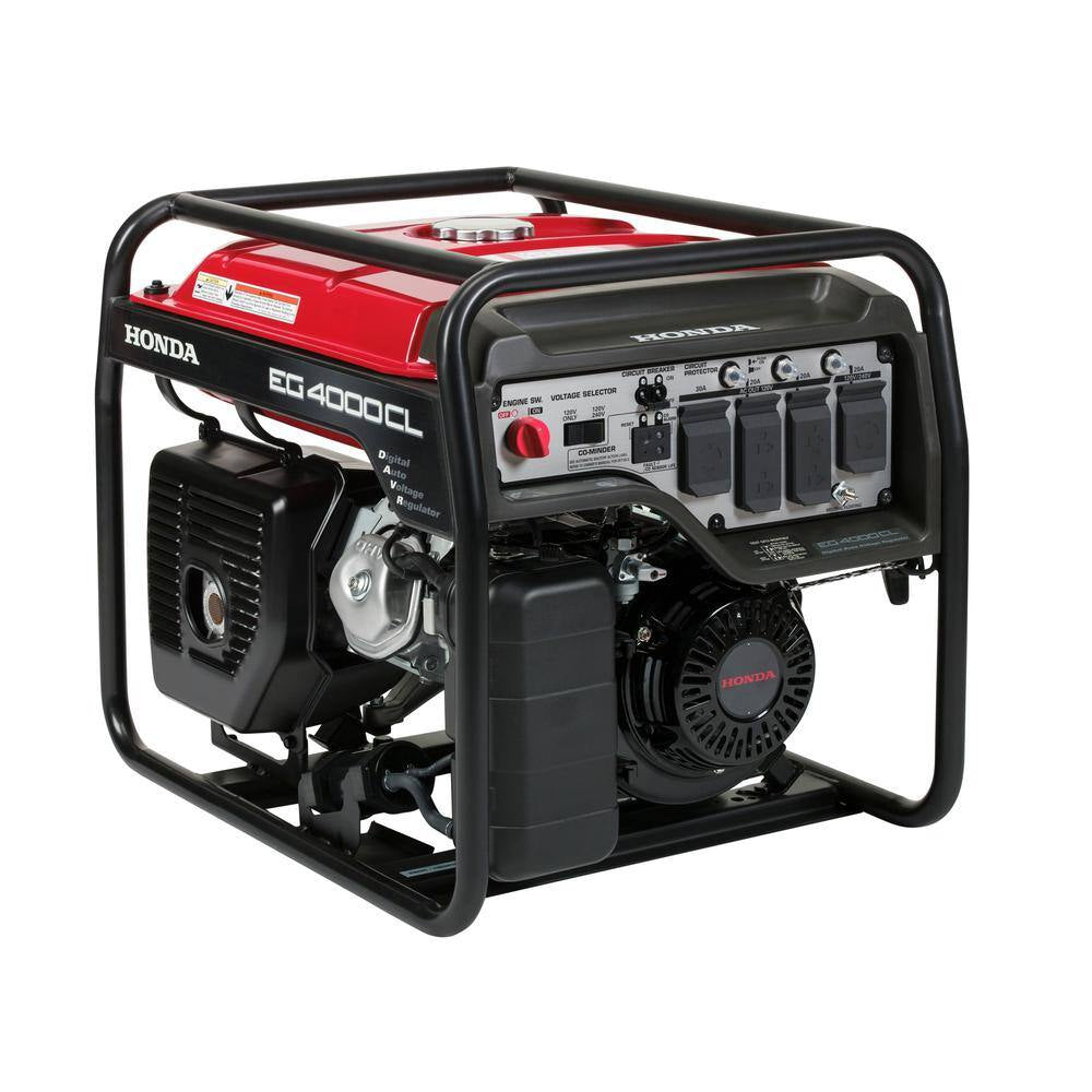 4,000-Watt/3,500-Watt 120/240-Volt Recoil Start Gasoline Powered Economy Portable Generator