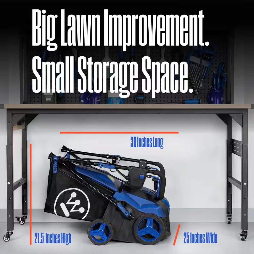16 In. 15 Amp Corded Electric Dethatcher and Aerator with 14.5 Gal. Collection Bag