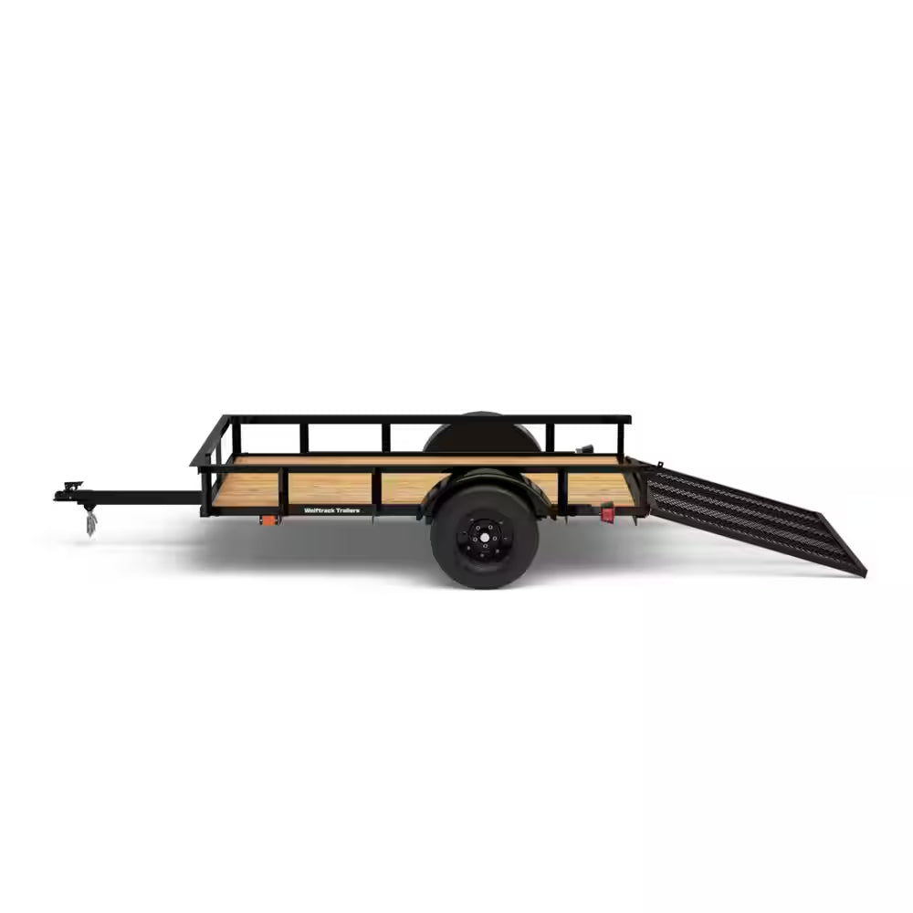 5 Ft. X 8 Ft. Utility Trailer, Wood Floor, 1450 Lb. Payload Capacity