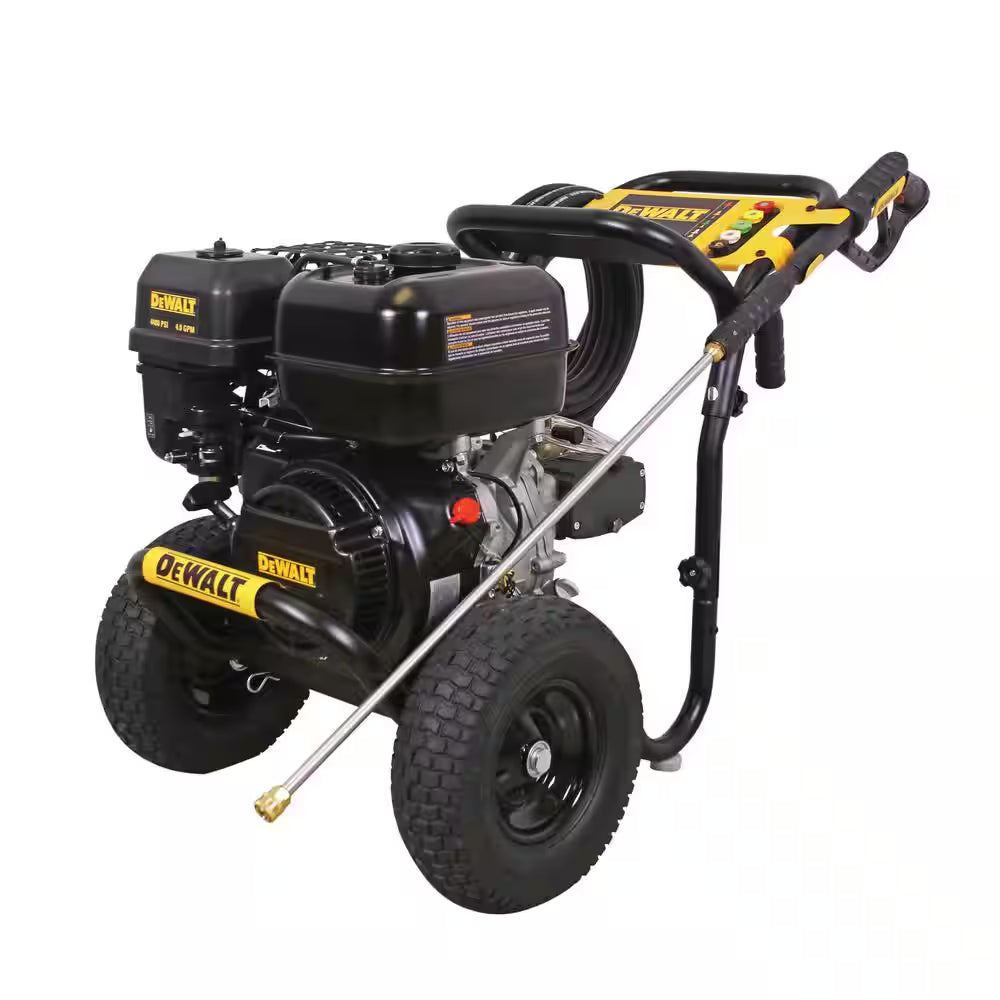 4400 PSI 4.0 GPM Gas Pressure Washer with 420Cc Engine, Triplex Pump, Commercial Cold Water Power Washer