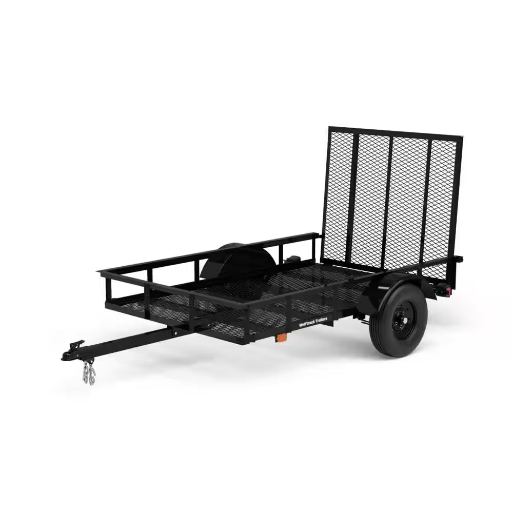5 Ft. X 8 Ft. Utility Trailer, Mesh Floor, 1615 Lb. Payload Capacity