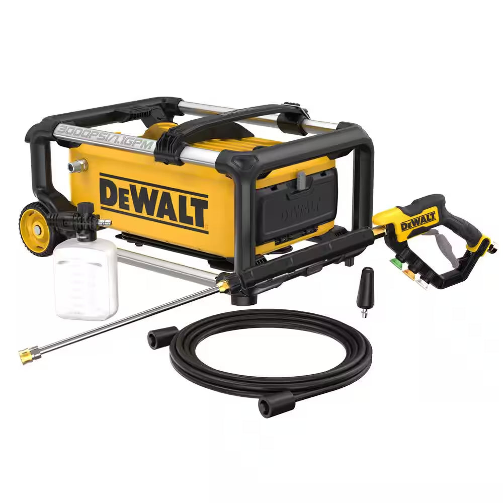 3000 PSI 1.1 GPM 15 Amp Cold Water Electric Pressure Washer with Internal Equipment Storage