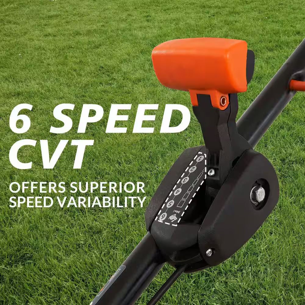 22 In. 201 Cc SELECT PACE 6 Speed CVT High Wheel FWD 3-In-1 Gas Walk behind Self Propelled Lawn Mower