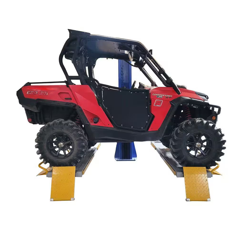 Ideal Single Column UTV and Mower Storage/ Service Lift 2,000 Lbs.
